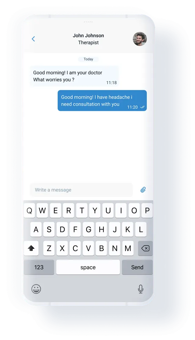Chat — the consultation itself