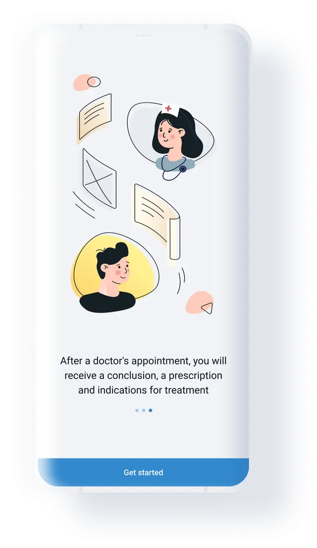 Onboarding — conclusion and prescription after the visit