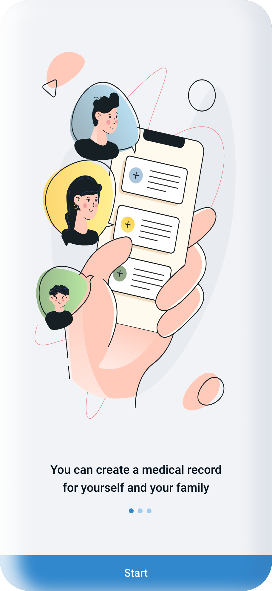 Onboarding screen
