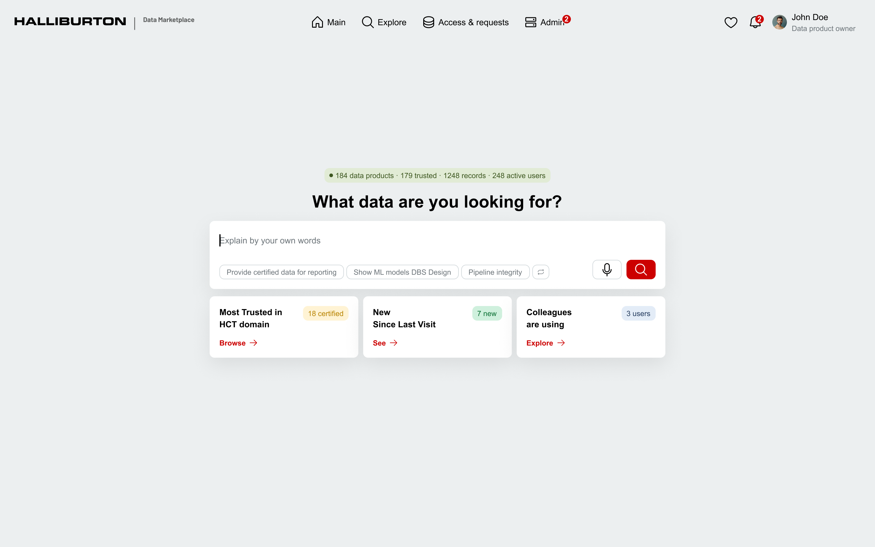Main — home page
